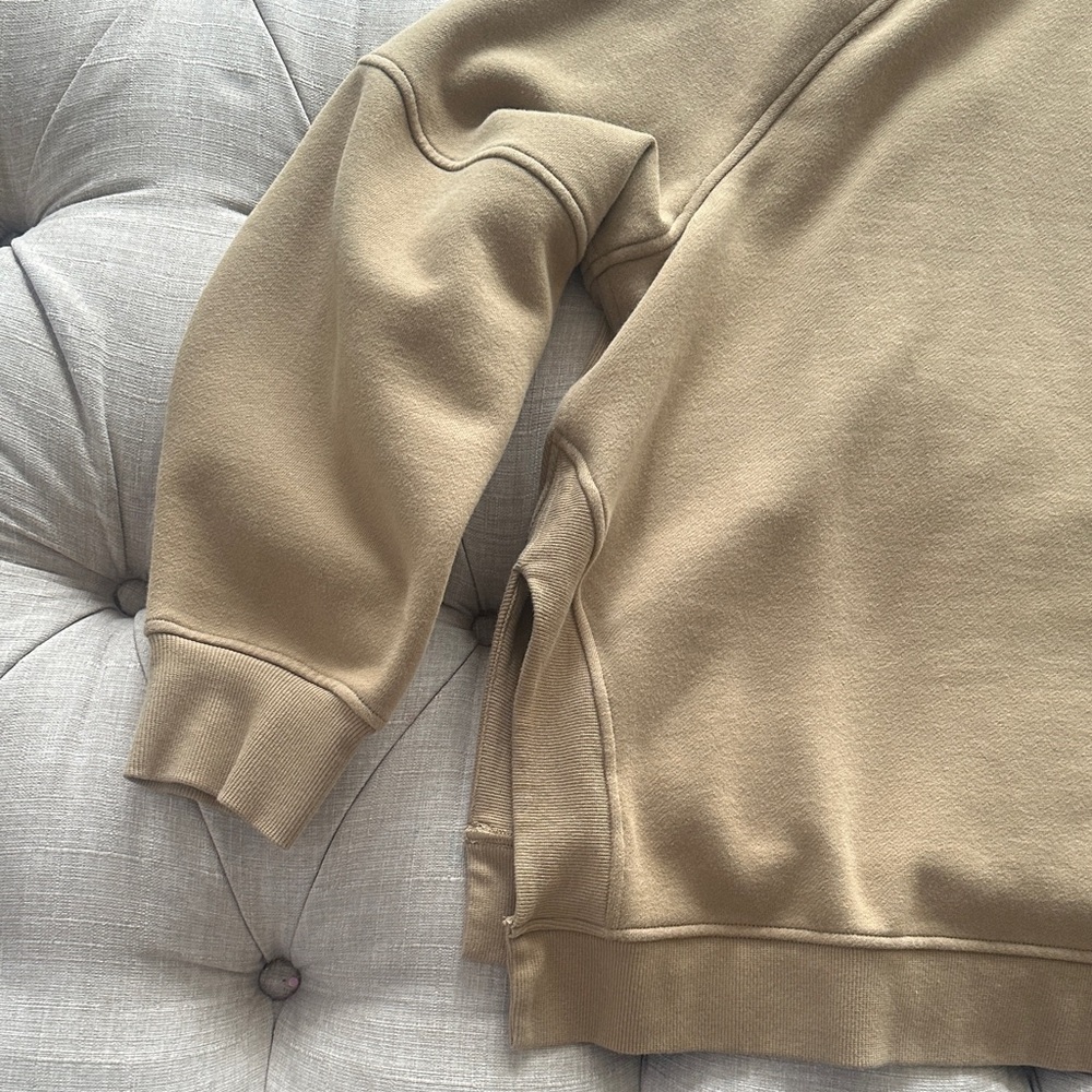 lululemon athletica Tan Hoodie Sweater - Picture 8 of 9